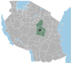 Tanzania Dodoma Mjini location map.svg