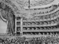 Vista interior del Teatro Real en 1850