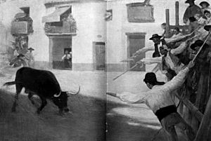 Archivo:1923-09-29, La Esfera, Toros en Puzol, José Benlliure Gil (cropped)