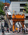 Angels Flight after reopening in September 2017
