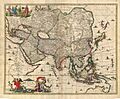 Asia Map 1689