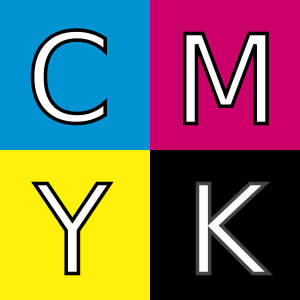 Archivo:CMYK color swatches