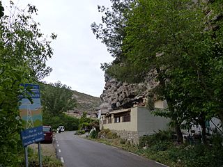 Calzada de Vergara entrada a la localidad.jpg