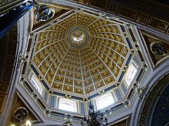 Ceiling of Metropolitan Cathedral - San Luis Potosi - Mexico (32486188658)