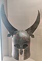 Corinthian helmet with detachable bronze horns
