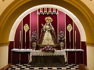 Archivo:Ermita de San Isidro (Granada), Capilla de la Virgen de la Granada