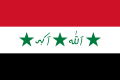 Flag of Iraq, 1991-2004