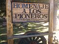 Homenaje a los pioneros