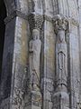 Iglesia de San Martín (Segovia). Portada occidental, figuras