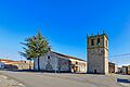 Iglesia de San Martín en La Redonda con la torre