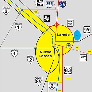 Archivo:Laredo Metro Map