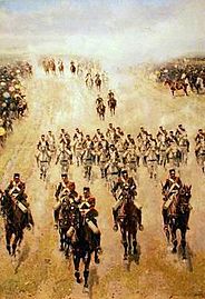 Marcelino de Unceta - Desfile de caballería