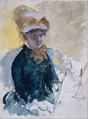 Archivo:Mary Stevenson Cassatt - Mary Cassatt Self-Portrait - Google Art Project