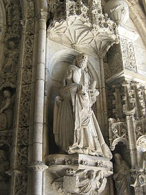 Archivo:Mosteiro dos Jerónimos - Main door detail 1 - Jul 2009