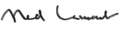 Ned Lamont signature
