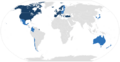 OECD member states map