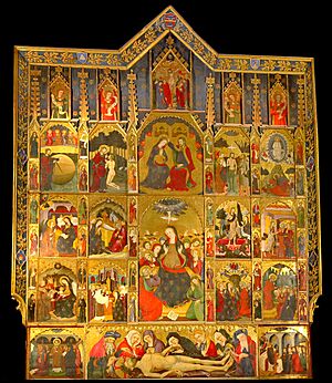 Archivo:PereSerra-Retaule del Sant Esperit-collage