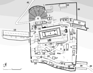 Archivo:Plan Delphi Sanctuary of Apollo
