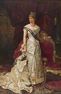 Archivo:Retrato de la reina María Cristina de Habsburgo