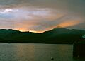 Sunset on goatfell