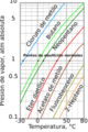 Vapor pressure chart-es
