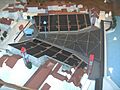 Vevey - fête des vignerons - maquette de l'amphithéâtre de 1999