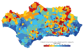 Andalucía crecimiento 1998-2008