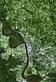 Baton Rouge aerial map