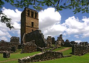 Archivo:Catedral Panamá Viejo