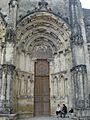 Cathédrale Bazas portail droit