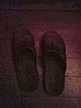 Chanclas color café oscuro