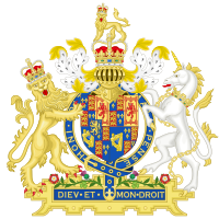 Archivo:Coat of Arms of England (1689-1694)