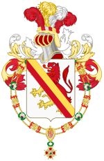 Archivo:Coat of Arms of Jorge Alessandri (Order of Isabella the Catholic)