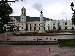 Columna de la Libertad de los Esclavos Plaza 29 de mayo.JPG