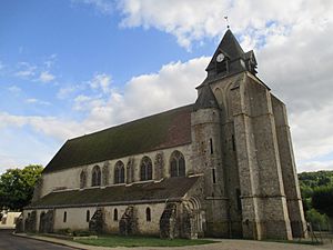 Archivo:Dixmont église Saint-Gervais-Saint-Protais