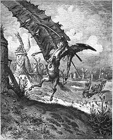 Archivo:Don Quijote Illustration by Gustave Dore VII