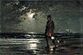 Edward Moran - Life Saving Patrol - 1925.12.3 - Smithsonian American Art Museum