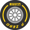 F1 tire Pirelli PZero Yellow