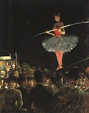 Archivo:Forain - The tightrope walker