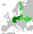 German Empire in 1918