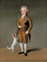 Archivo:Goya - Vicente Osorio de Moscoso as child