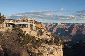 Archivo:Grand Canyon National Park, Lookout Studio - Early Morning 4158 - Flickr - Grand Canyon NPS