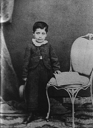 Archivo:Gustav mahler as child