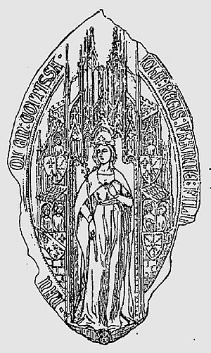 Archivo:Joan II of Navarre seals