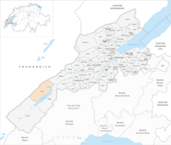 Karte Gemeinde Le Lieu 2013.png