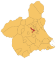 Localización de Campos del Río