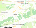 Map commune FR insee code 11132
