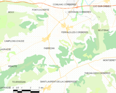 Map commune FR insee code 11132.png