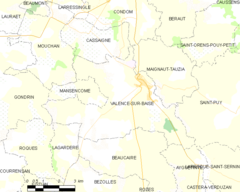 Map commune FR insee code 32459.png