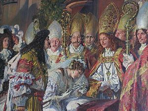 Archivo:Marriage Leopold of Austria Eleonore of Pfalz Neuburg